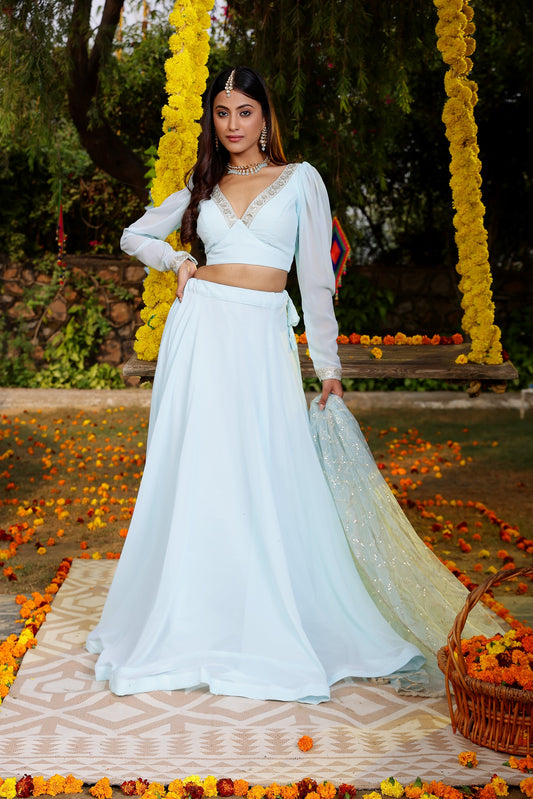 The Luna Lehenga